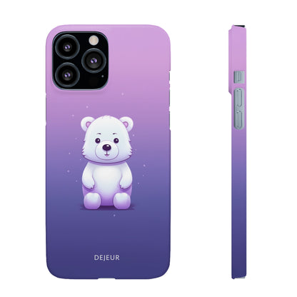 Violet Bear - iPhone Snap Case