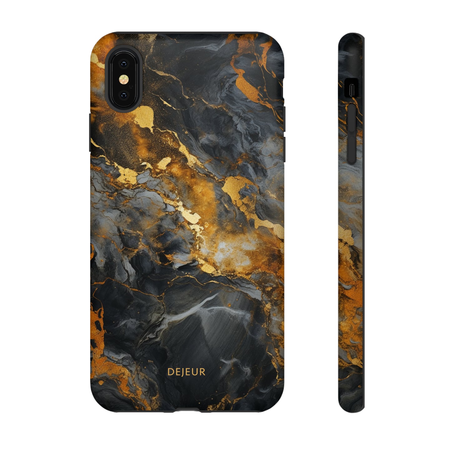 Platinum Gold Marble - iPhone Tough Case