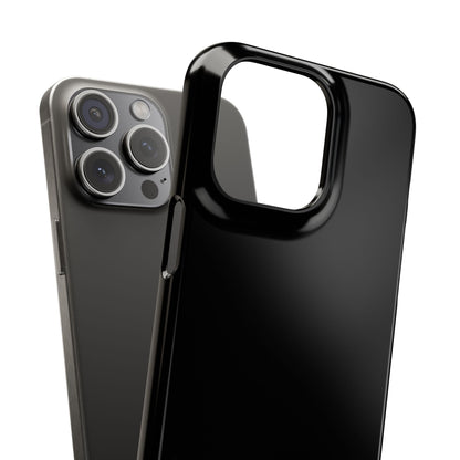 Carbon Black - iPhone Snap Case