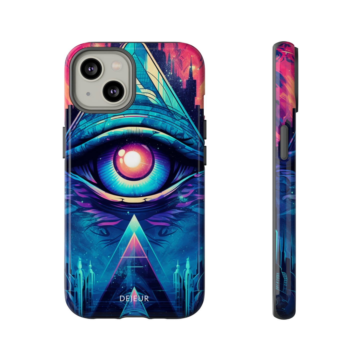 Cyberpunk 3rd Eye - iPhone Tough Case