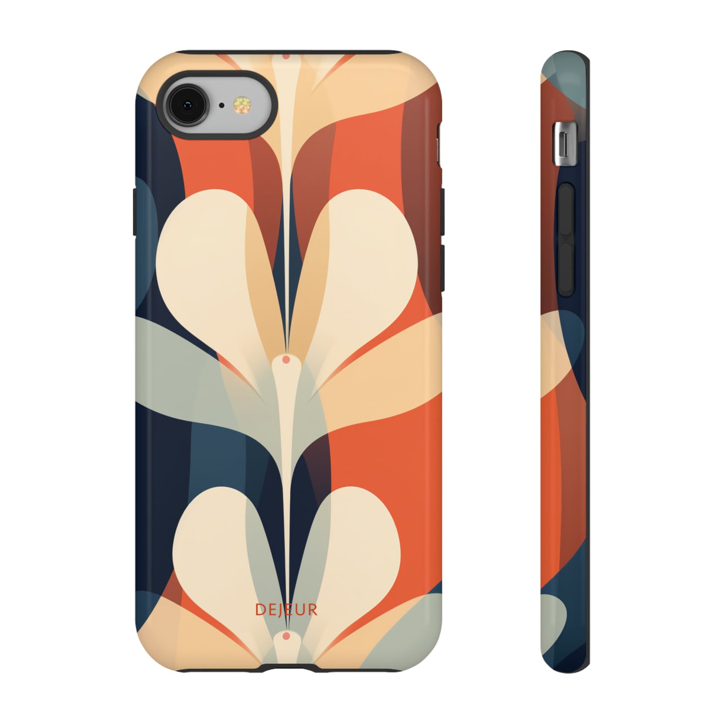 Floral Pattern Symmetrical - iPhone Tough Case