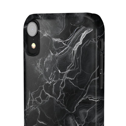 Dark Marble - iPhone Snap Case