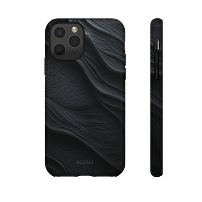 Charcoal Ripples - iPhone Tough Case