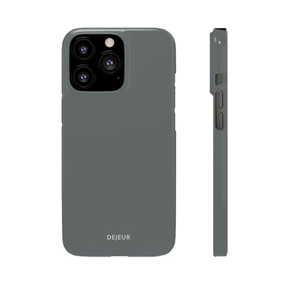 Graphite Grey - iPhone Snap Case