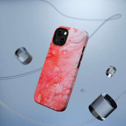 Rose Pink Marble - iPhone MagSafe Tough Case