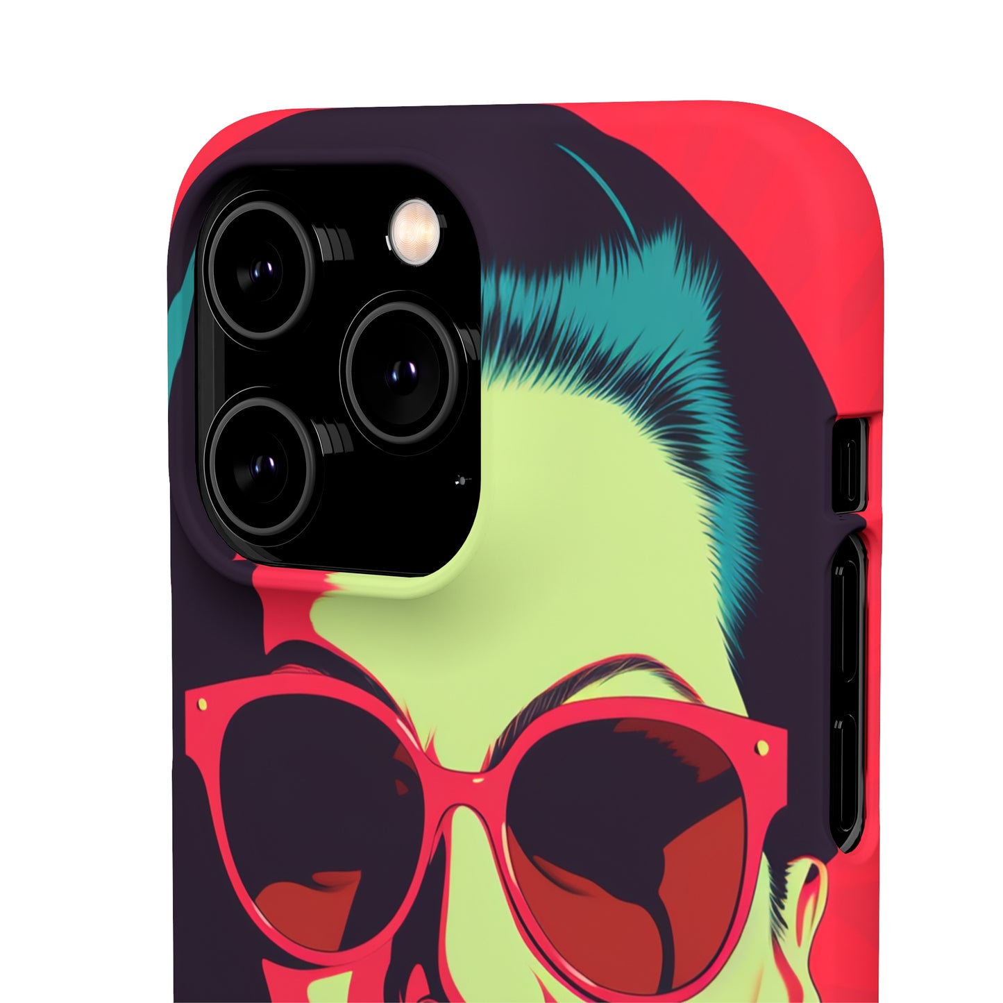 Umm Kulthum Red - iPhone Snap Case