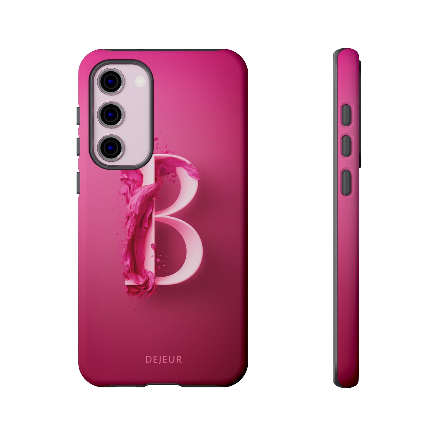 B Hot Pink Splash - Samsung Galaxy Tough Case