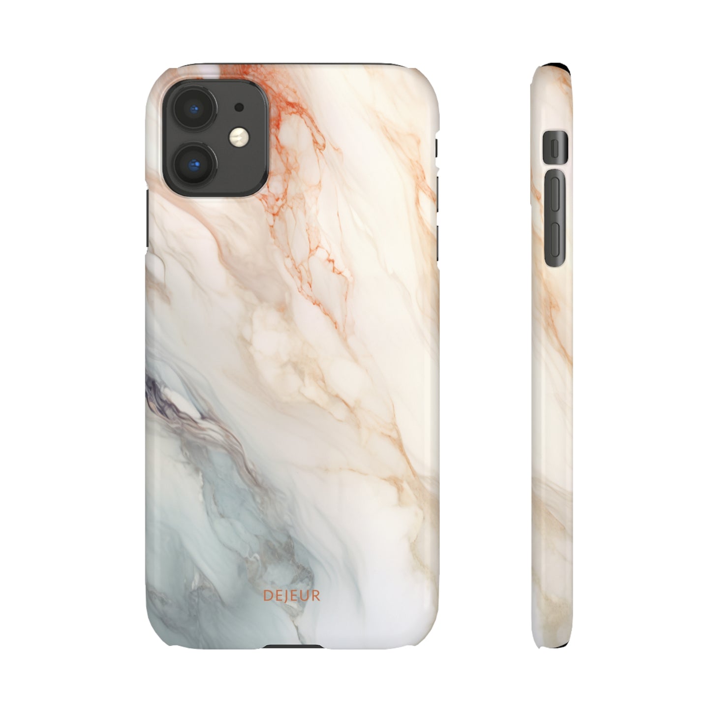 Ash Sandstone Marble - iPhone Snap Case