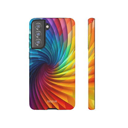 Rainbow Spiral - Samsung Galaxy Tough Case