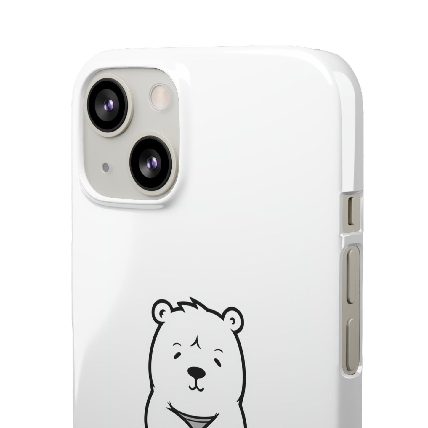 Friendly bear - iPhone Snap Case