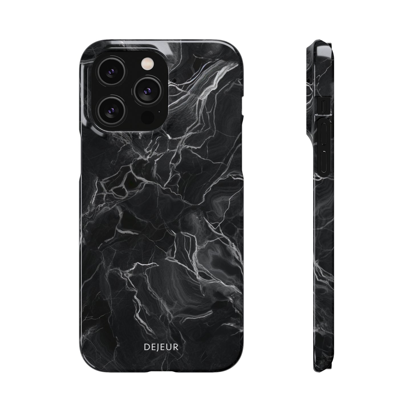 Dark Marble - iPhone Snap Case