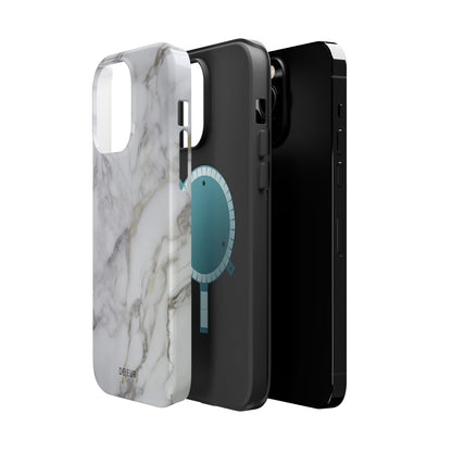 Touch of Gold Classic Marble - iPhone MagSafe Tough Case