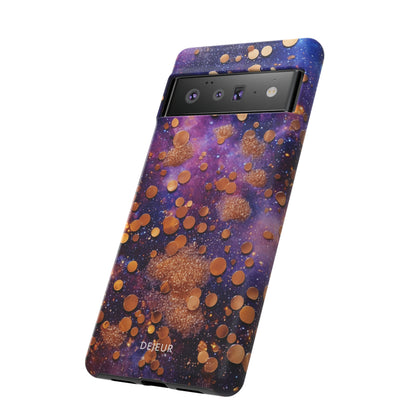 Cosmic Glitter Circles - Google Pixel Tough Case