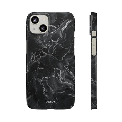 Dark Marble - iPhone Snap Case