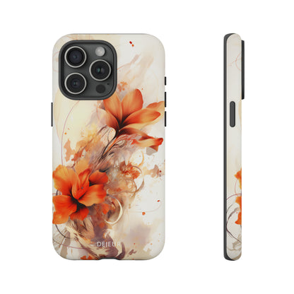 Classic Floral Beige - iPhone Tough Case