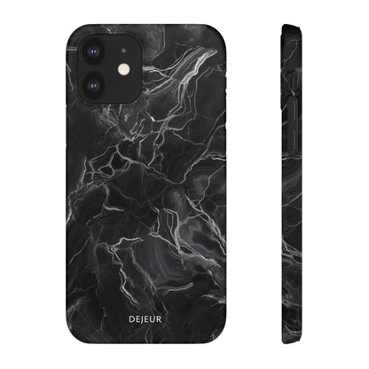 Dark Marble - iPhone Snap Case