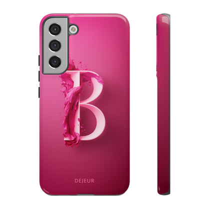 B Hot Pink Splash - Samsung Galaxy Tough Case