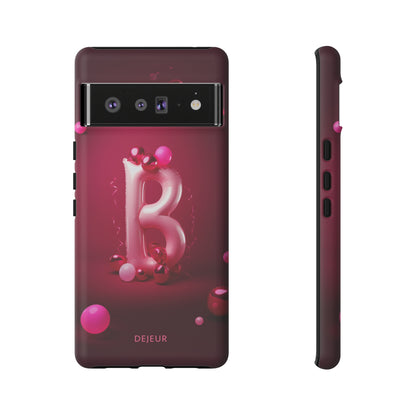 B Pink Party Balloons - Google Pixel Tough Case