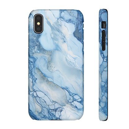 Sky Blue Marble - iPhone Snap Case