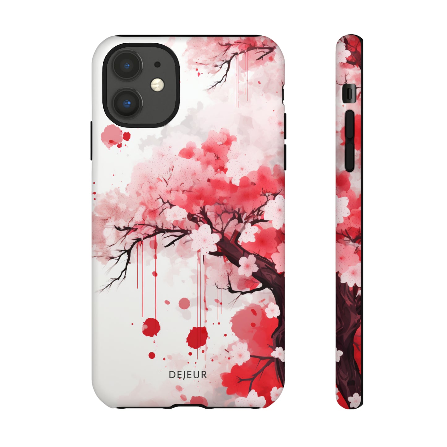 Cherry Blossom Painting - iPhone Tough Case