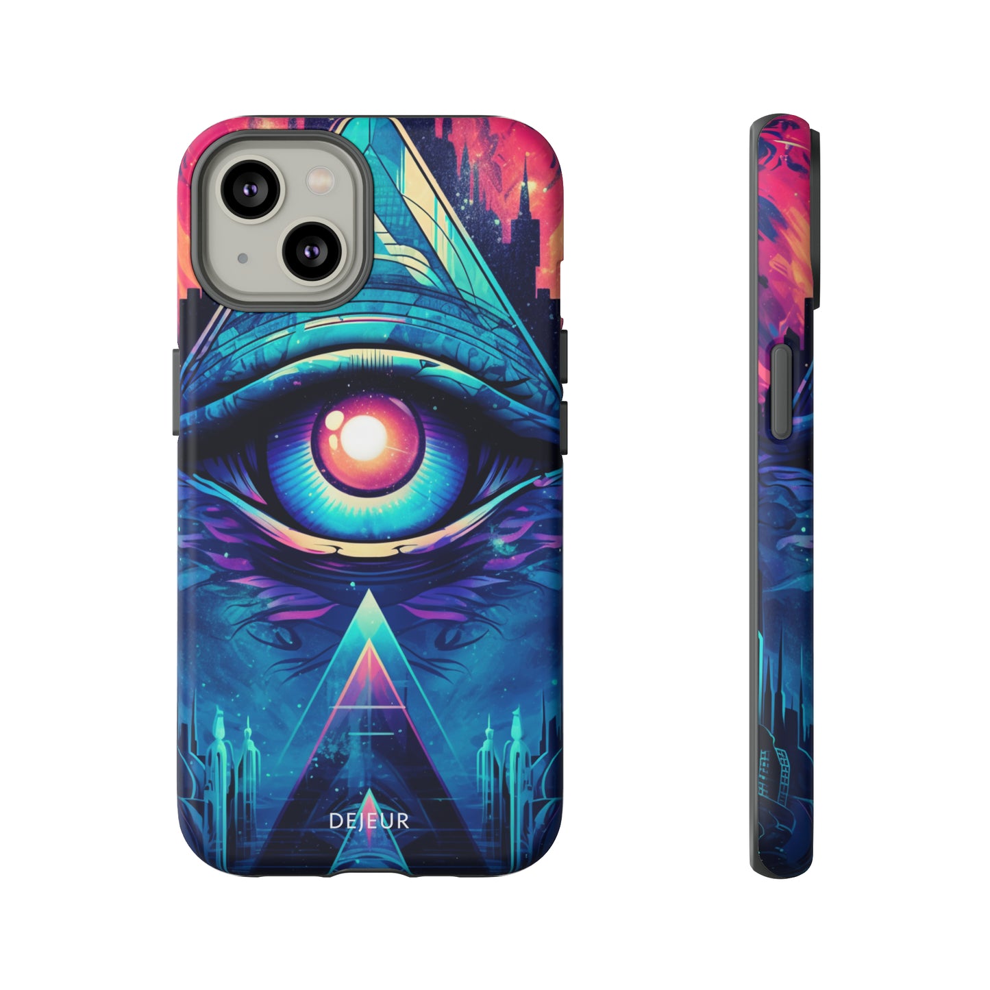 Cyberpunk 3rd Eye - iPhone Tough Case