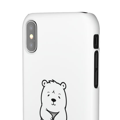 Friendly bear - iPhone Snap Case