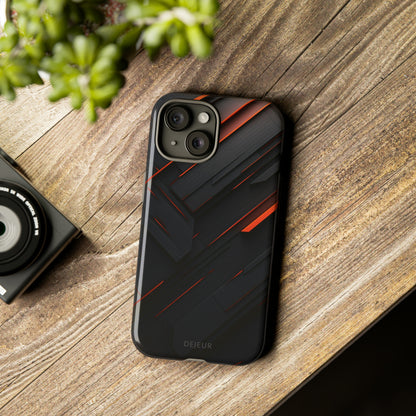 Sleek Obsidian - iPhone Tough Case