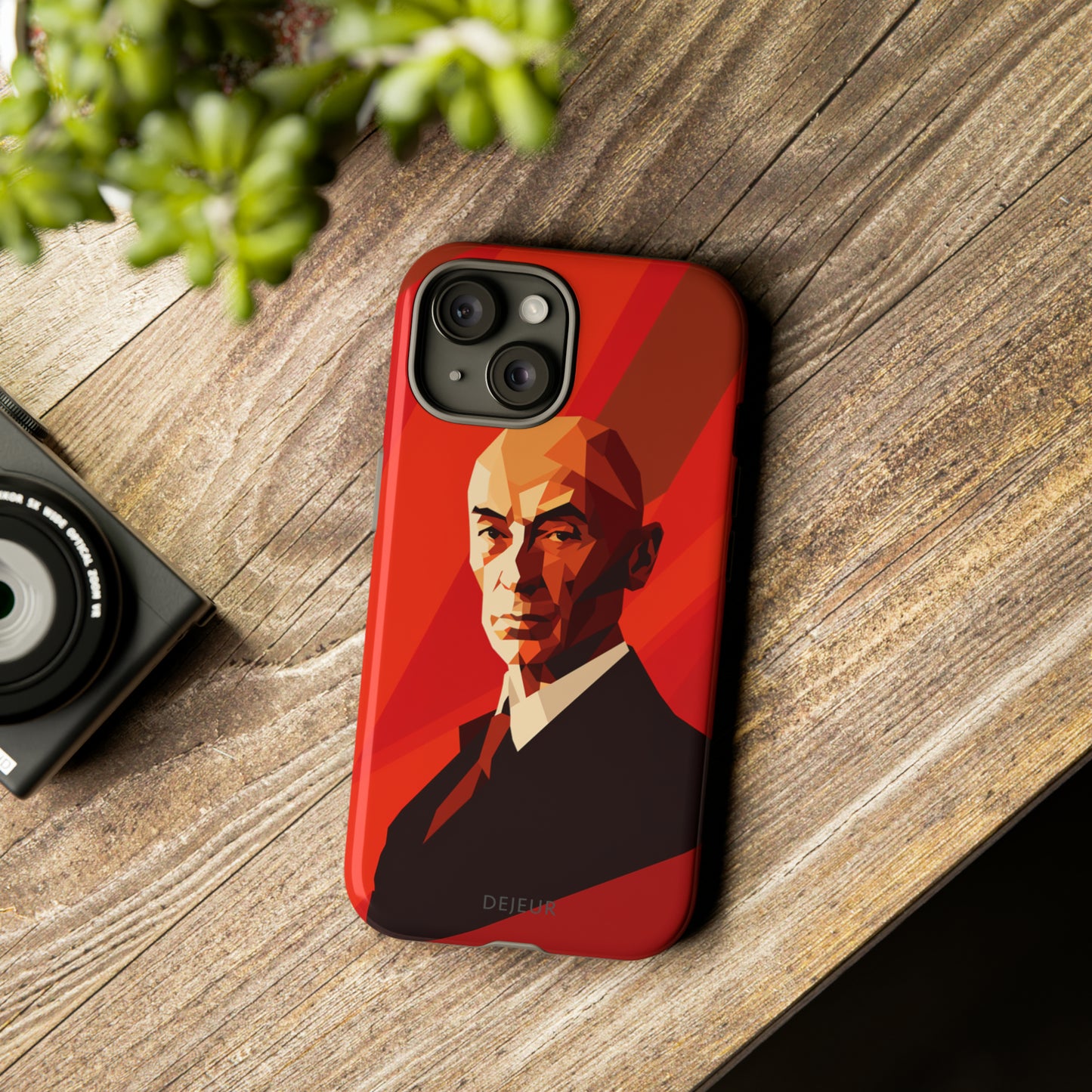 Oppenheimer Minimalist Portrait - iPhone Tough Case