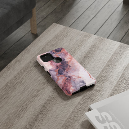 Royal Purple Marble - Google Pixel Tough Case