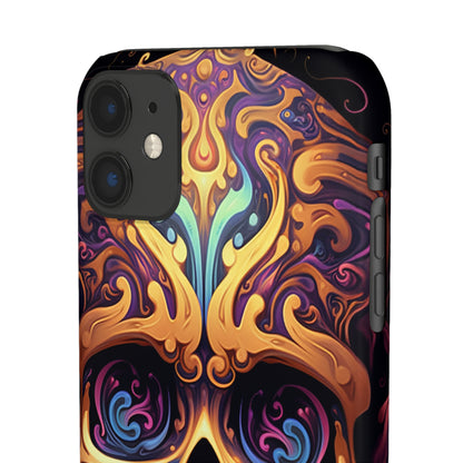 Paisley Skull - iPhone Snap Case