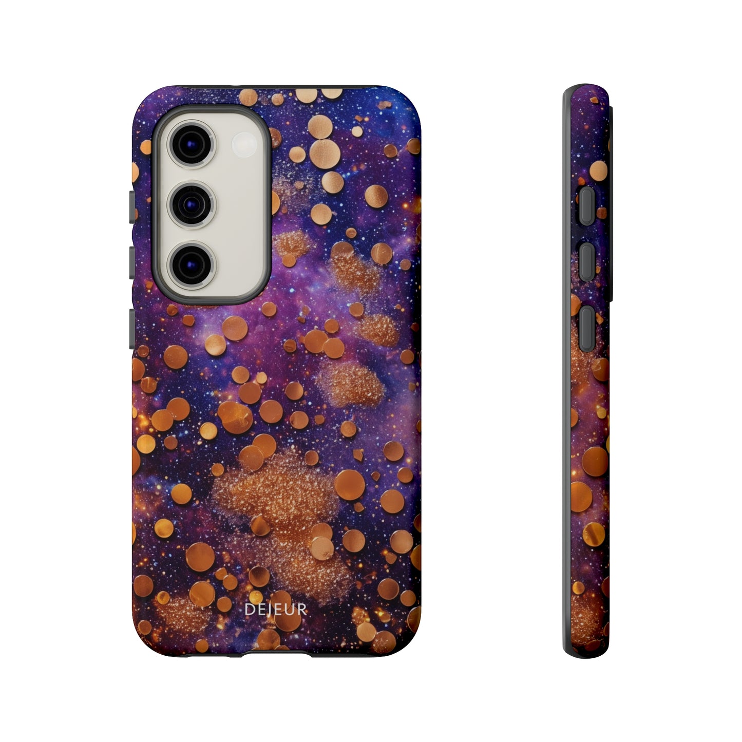 Cosmic Glitter Circles - Samsung Galaxy Tough Case