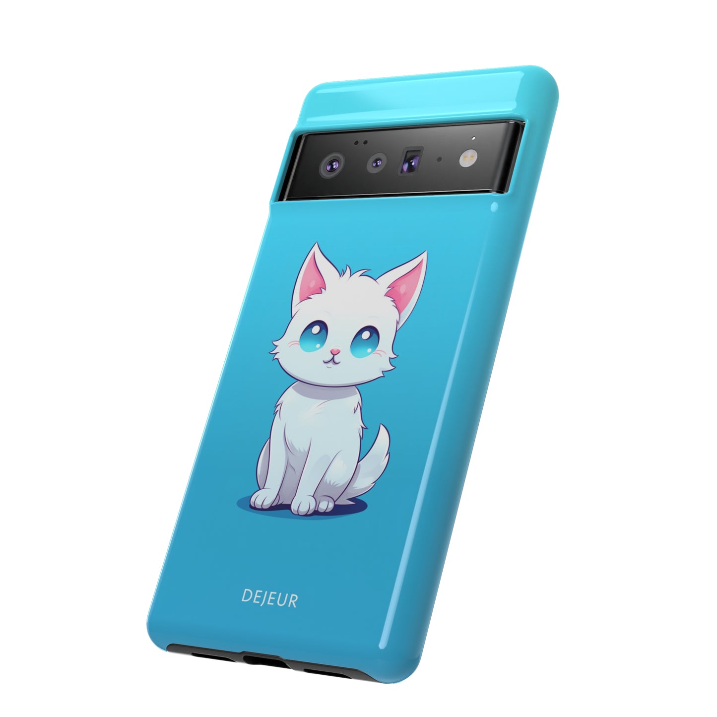 Blue Eyed Cutey Cat - Google Pixel Tough Case