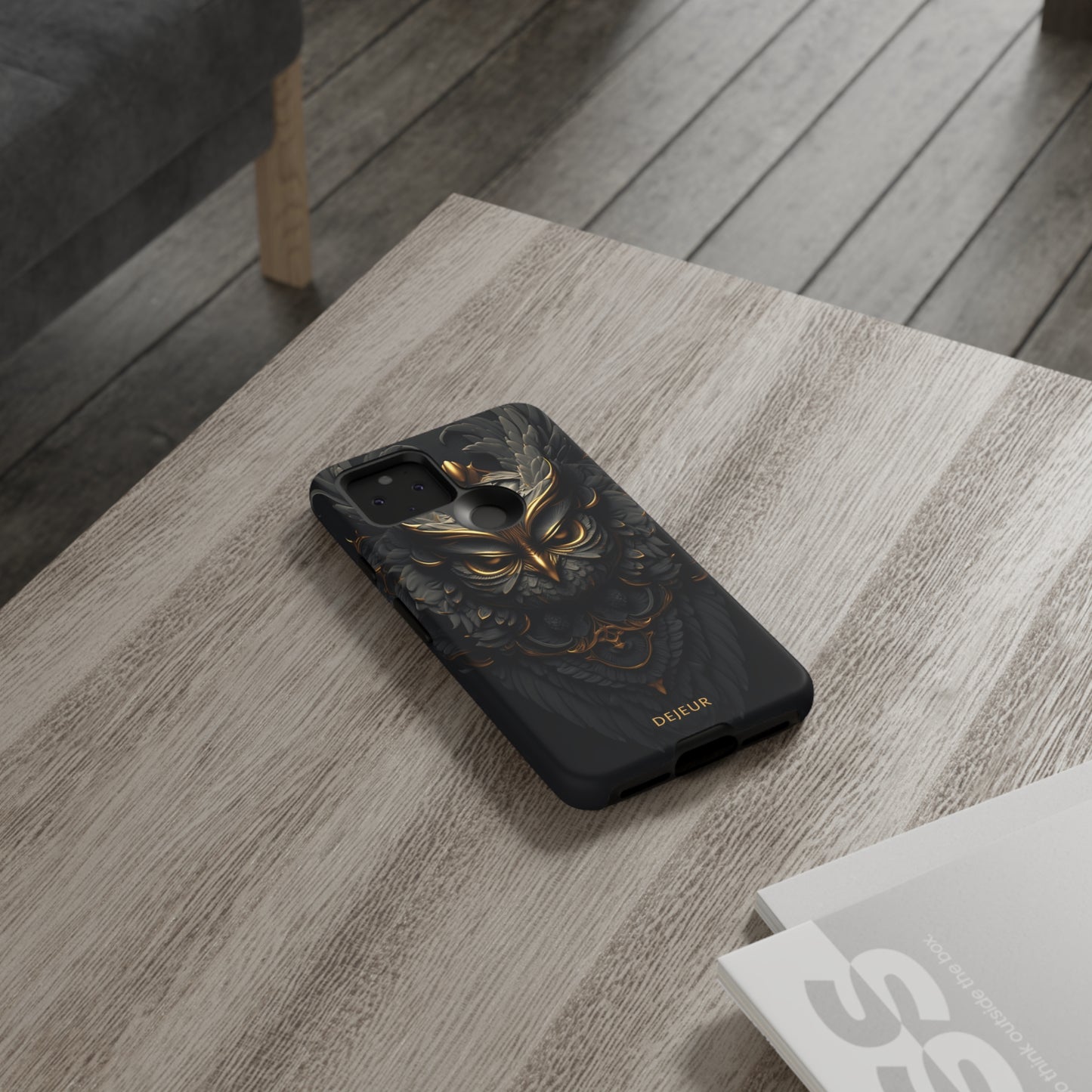 Golden Dark Owl - Google Pixel Tough Case