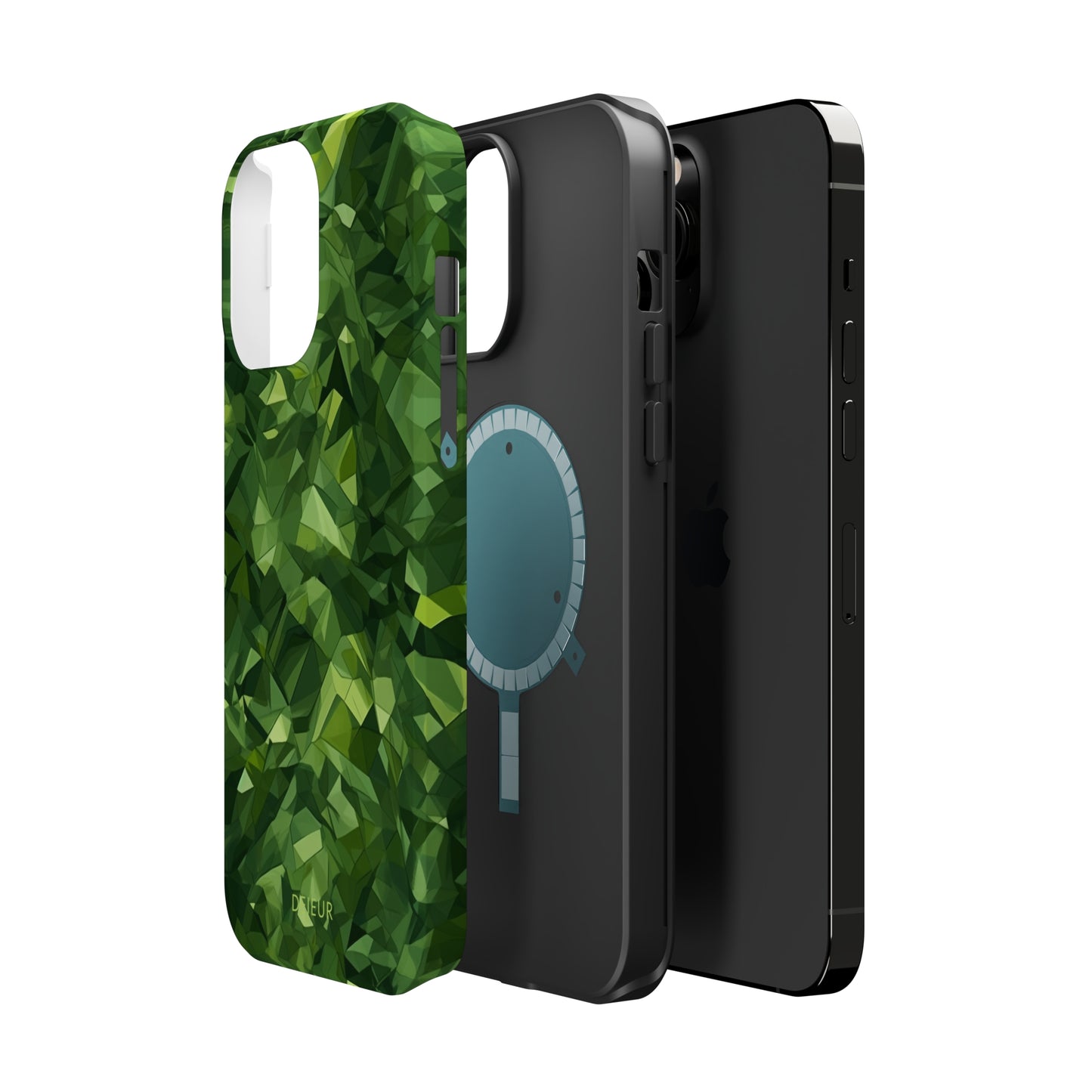 Modern Camo Green - iPhone MagSafe Tough Case