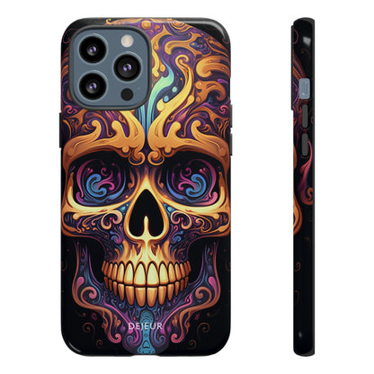 Paisley Skull - iPhone Tough Case