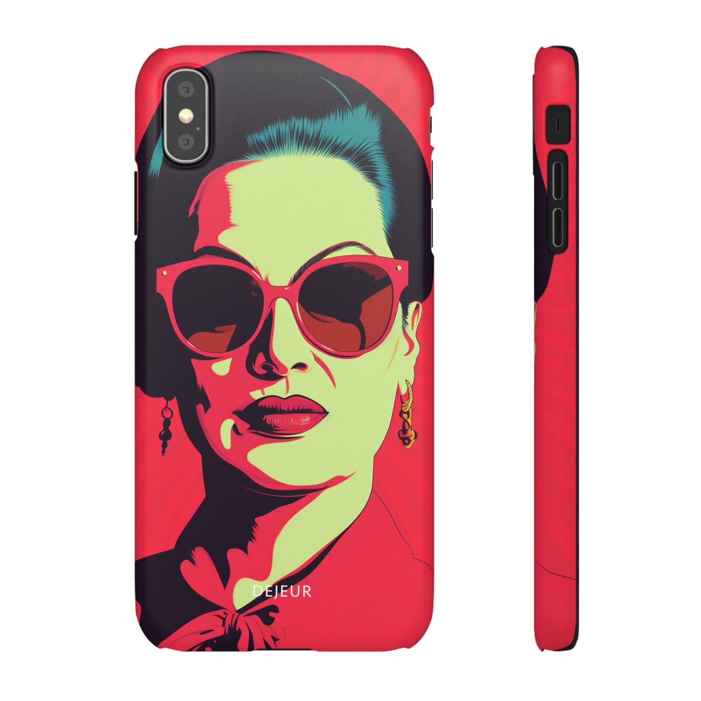 Umm Kulthum Red - iPhone Snap Case