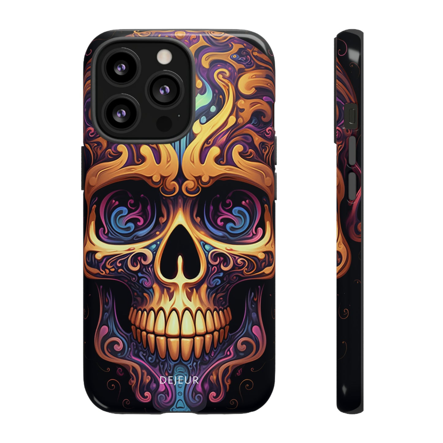 Paisley Skull - iPhone Tough Case