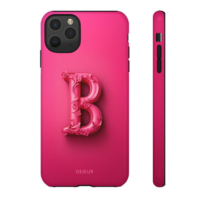 B Hot Pink - iPhone Tough Case