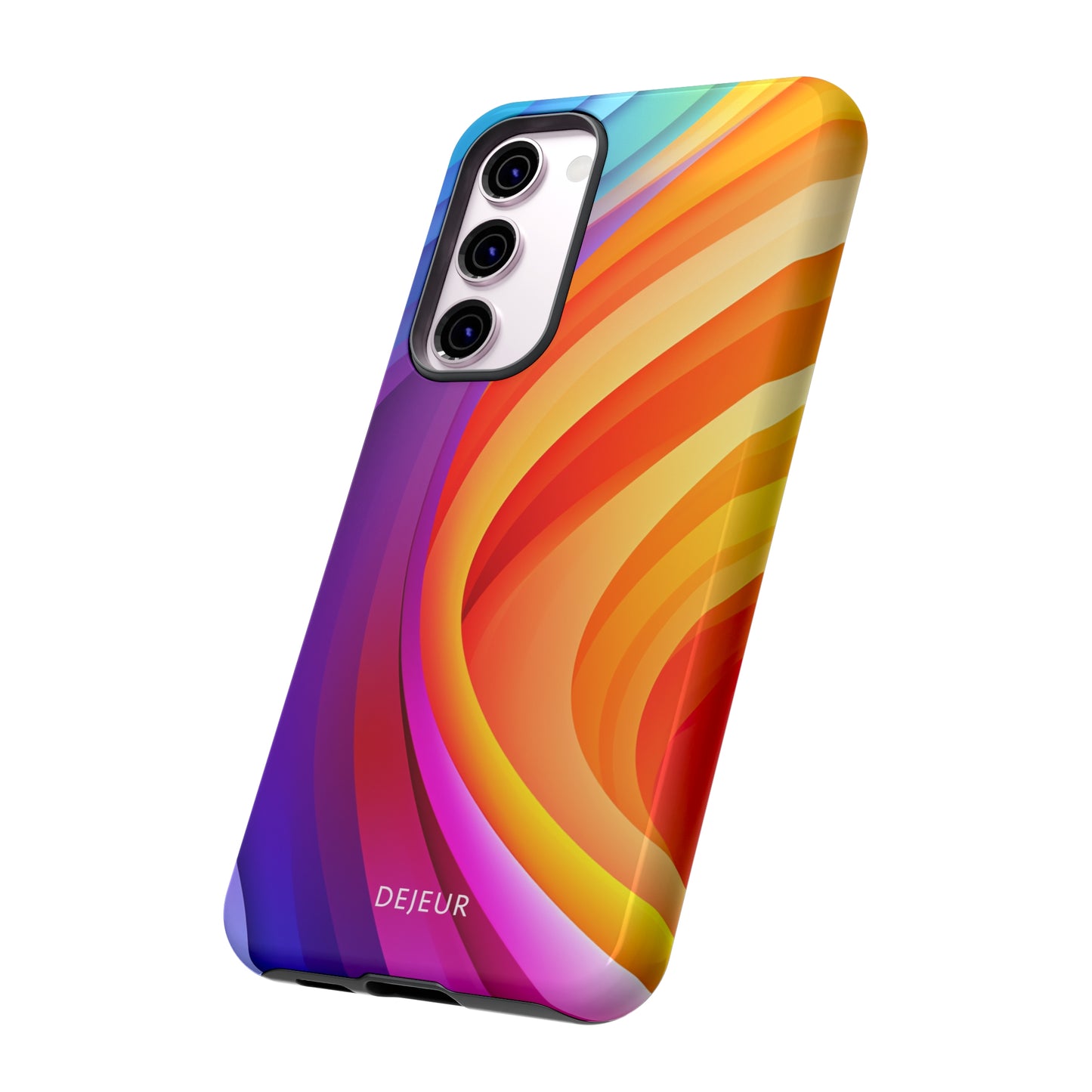 Rainbow Waves - Samsung Galaxy Tough Case