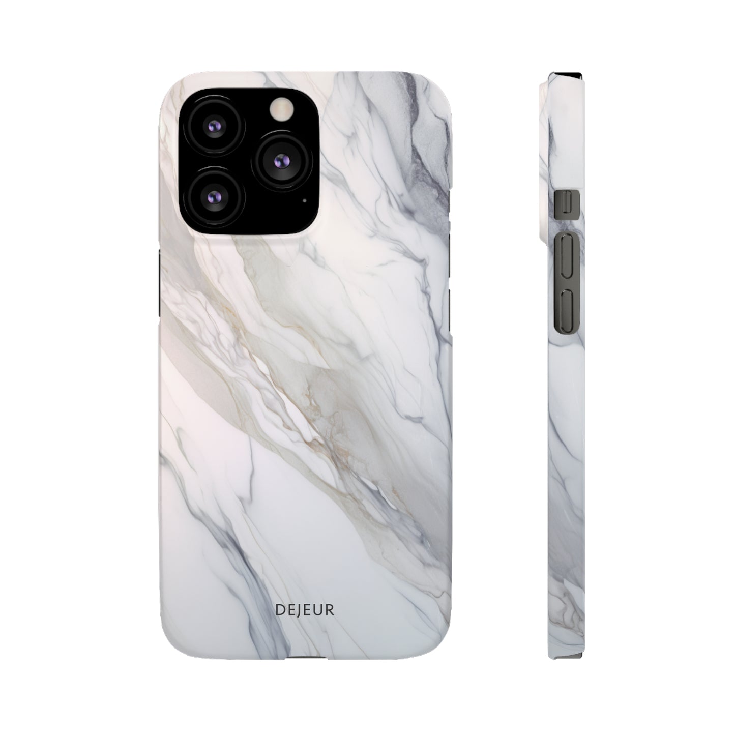 Light Cloud Marble - iPhone Snap Case