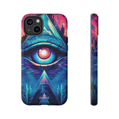 Cyberpunk 3rd Eye - iPhone Tough Case