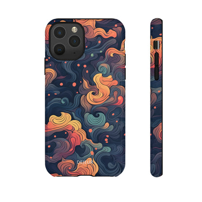 Fox Tail Swirls - iPhone Tough Case