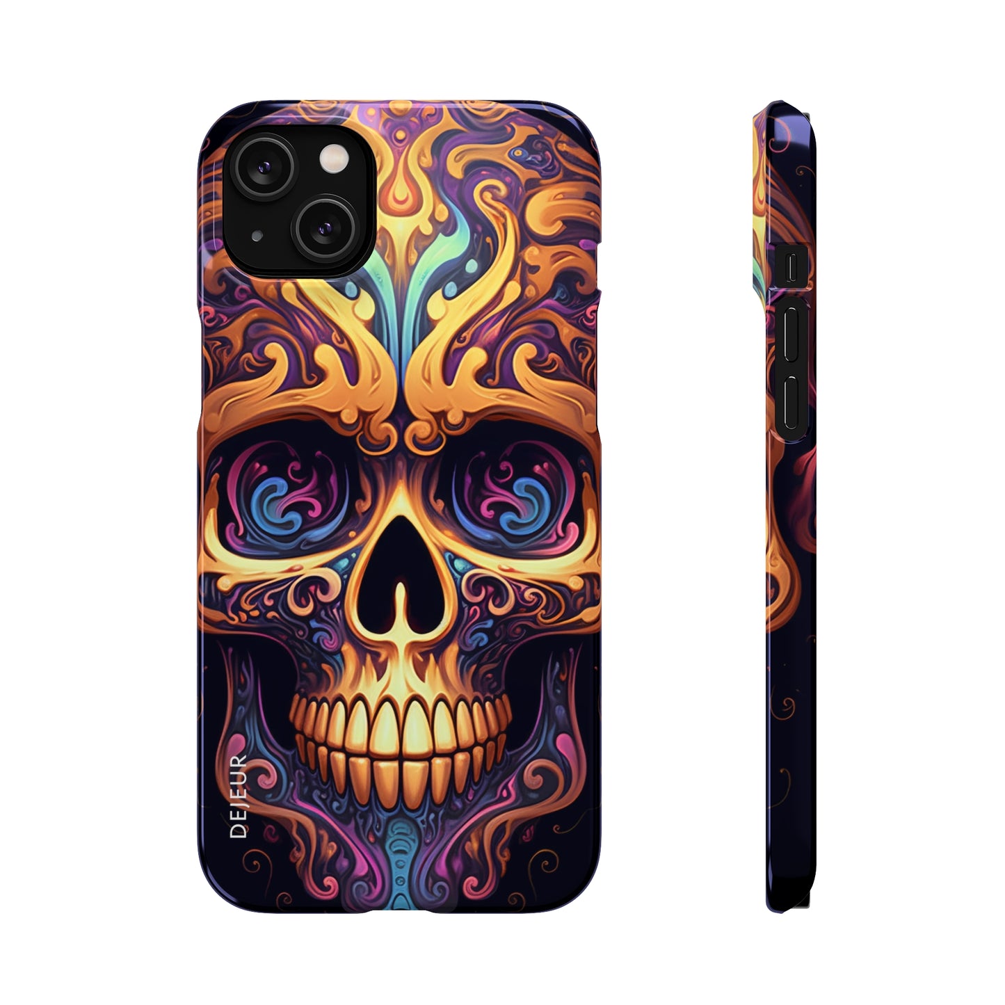 Paisley Skull - iPhone Snap Case