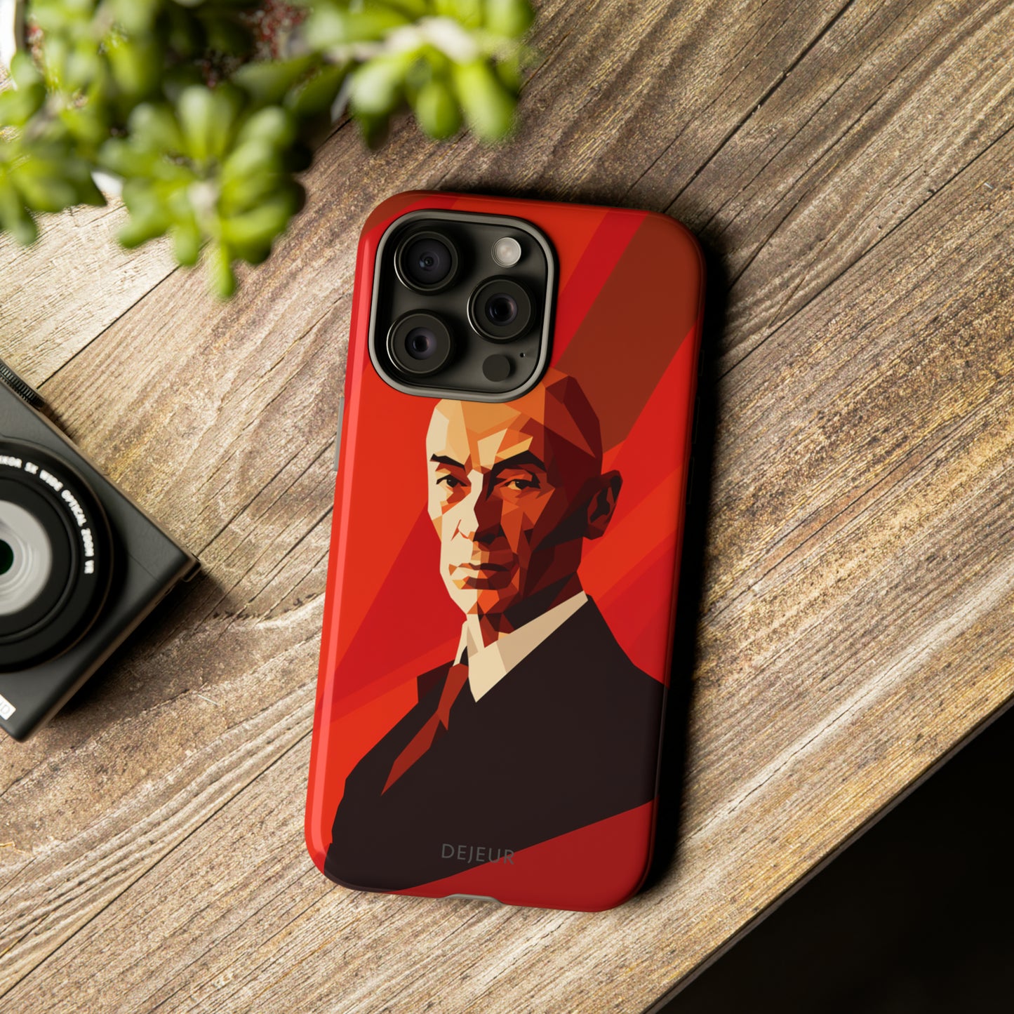 Oppenheimer Minimalist Portrait - iPhone Tough Case