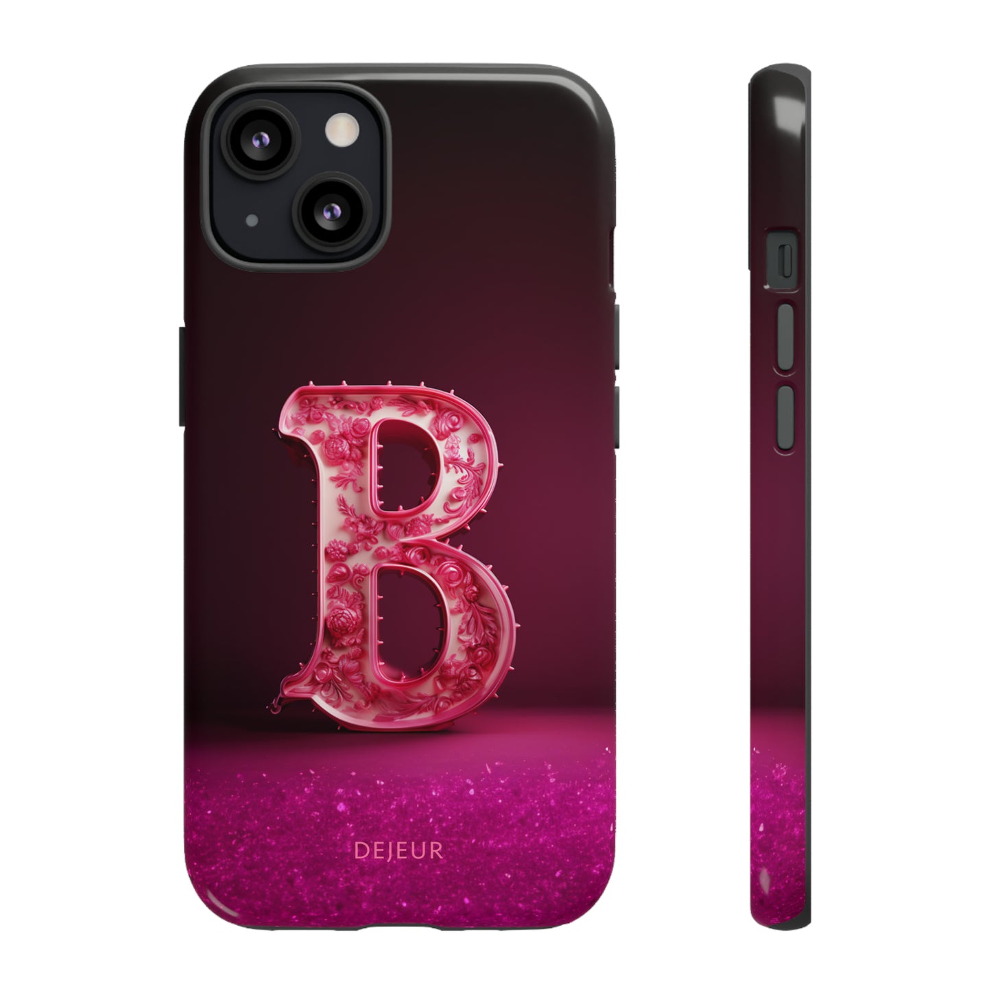 B Pink Roses - iPhone Tough Case