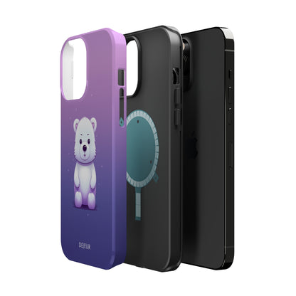 Violet Bear - iPhone MagSafe Tough Case