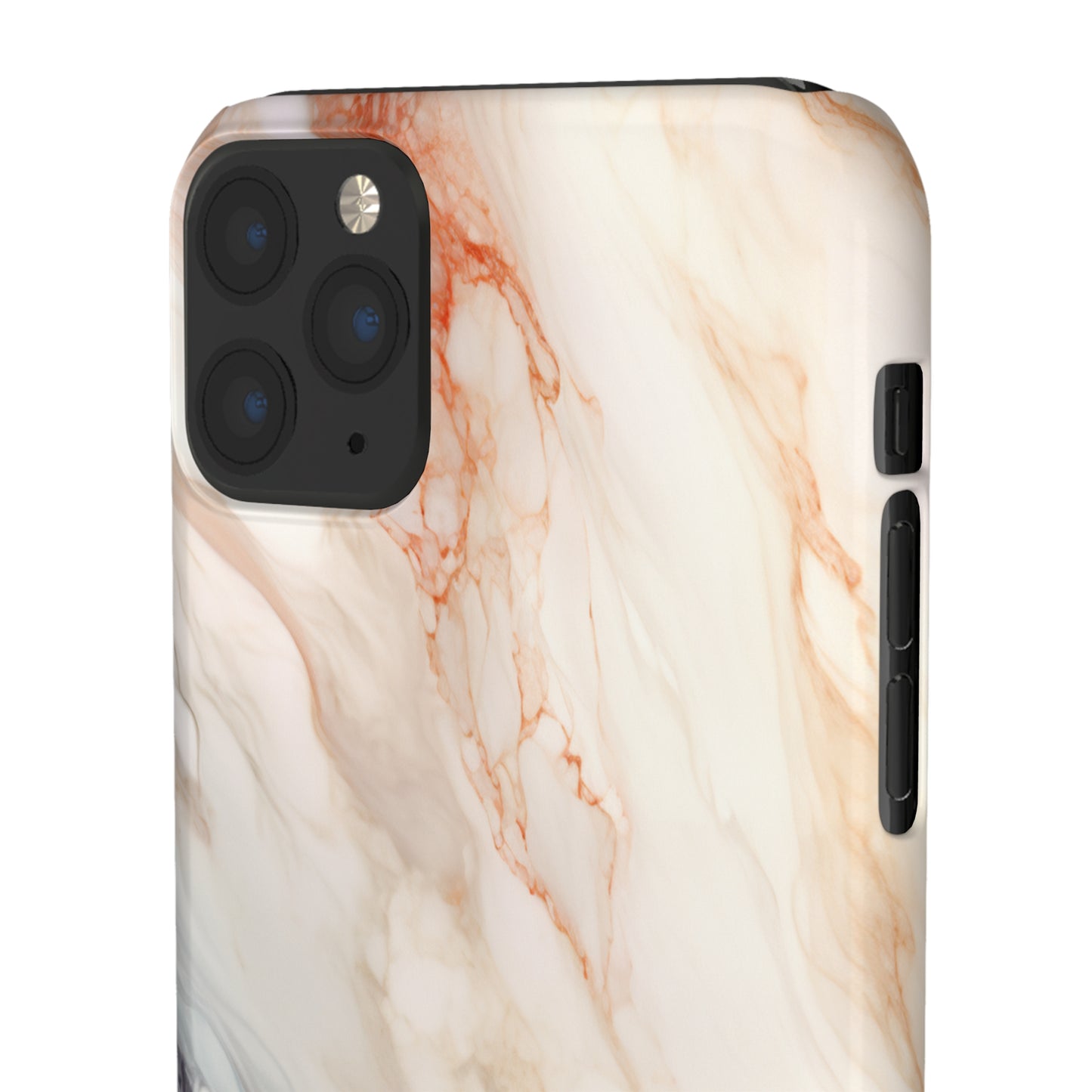 Ash Sandstone Marble - iPhone Snap Case