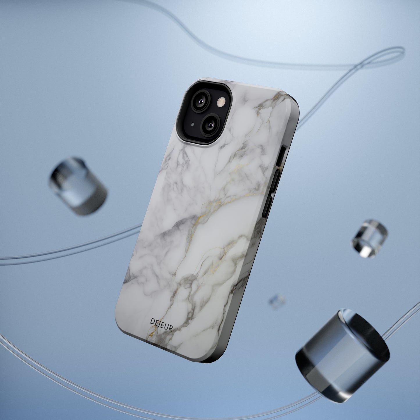 Touch of Gold Classic Marble - iPhone MagSafe Tough Case