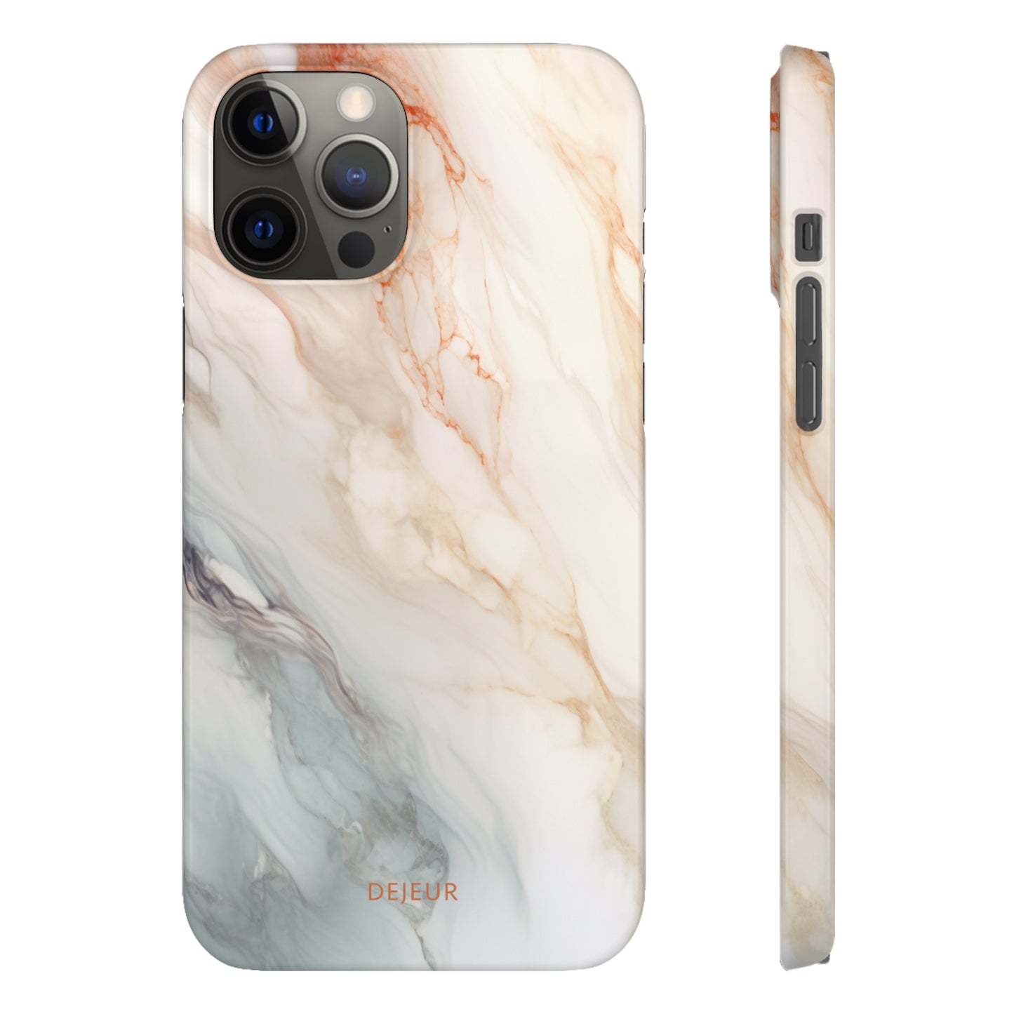 Ash Sandstone Marble - iPhone Snap Case