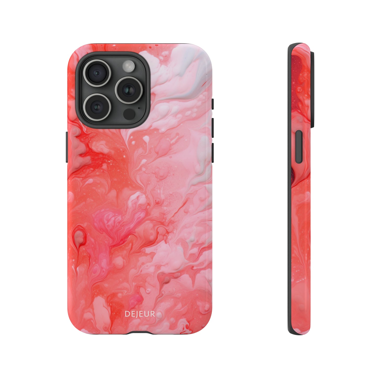 Rose Pink Marble - iPhone Tough Case